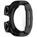 For Samsung Galaxy Watch Ultra (2025) 47mm / Ultra 47mm PC Watch Case Anti-Scratch Cover with Tempered Glass Film - Black - 5