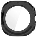 For Samsung Galaxy Watch Ultra (2025) 47mm / Ultra 47mm PC Watch Case Anti-Scratch Cover with Tempered Glass Film - Black - 6
