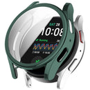 For Samsung Galaxy Watch7 44mm Electroplating TPU Watch Case TPU Full Coverage - Green - 3