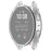 For Samsung Galaxy Watch7 40mm Clear Watch Case Half Wrap TPU Watch Cover Protector - 2