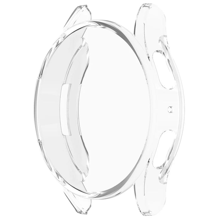 For Samsung Galaxy Watch7 40mm Clear Watch Case Half Wrap TPU Watch Cover Protector - 4