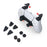 8PCS/Set L2 R2 Trigger Button + Rocker Cap for Sony PS5 Gamepad - 1