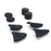 8PCS/Set L2 R2 Trigger Button + Rocker Cap for Sony PS5 Gamepad - 3