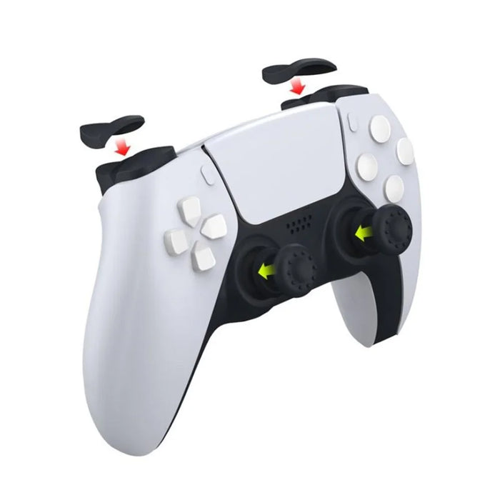 8PCS/Set L2 R2 Trigger Button + Rocker Cap for Sony PS5 Gamepad - 4