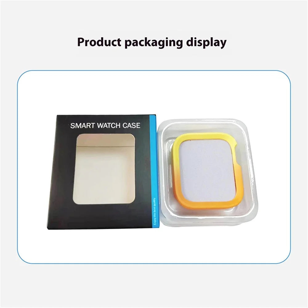 For Apple Watch Series SE3 / SE2 / SE1 /  6 / 5 / 4 44mm  /  7  /  8  /  9 45mm Dual Color TPU Watch Case - Fruit Green+Grey - 6