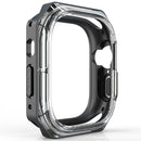 For Apple Watch Series SE3 / SE2 / SE1 /  6 / 5 / 4 40mm Watch Frame Case PC+TPU Smartwatch Edge Protector - Black - 4