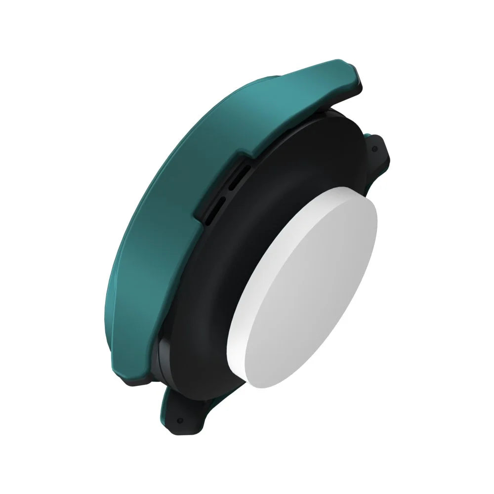 For Samsung Galaxy Watch7 40mm Case Hard PC Hollow Protective Watch Cover - Green - 4