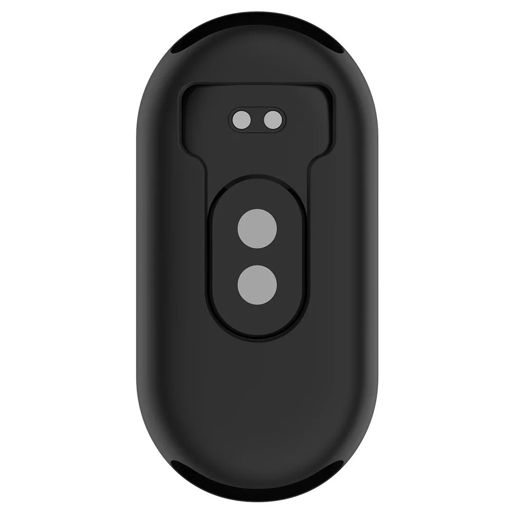 For Xiaomi Smart Band 10 / 10 NFC / 10 Ceramic / 9 / 9 NFC / 8 / 8 NFC / 8 Ceramic Silicone Cover Watch Frame Case Cover Edge Protector - Black - 5