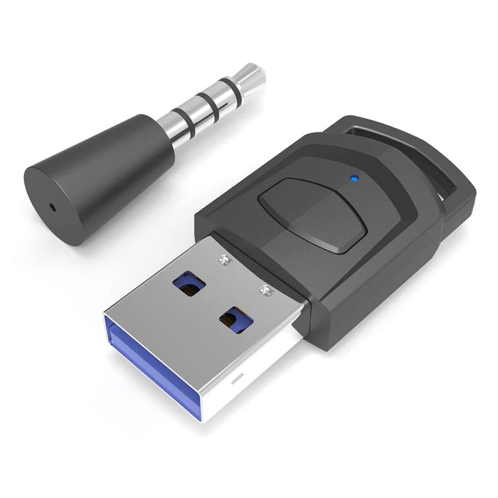 HONSON HS-PS5101 For Sony PS5 / PS4 / PC to Headphone Bluetooth-compatible USB 3.5mm Audio Transmitter Wireless Receiver - 1