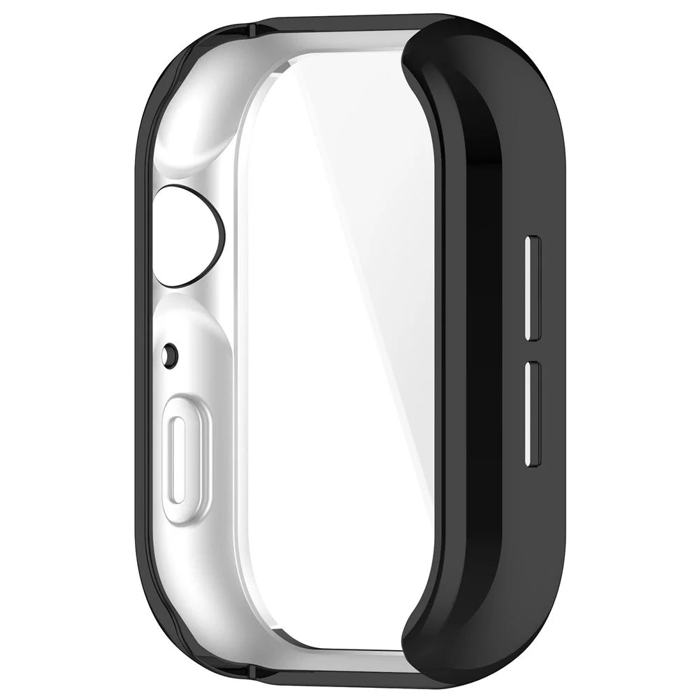 For Noise Colorfit Ultra 3 Drop Protection TPU Cover Watch Frame Case Edge Protector - Black - 3