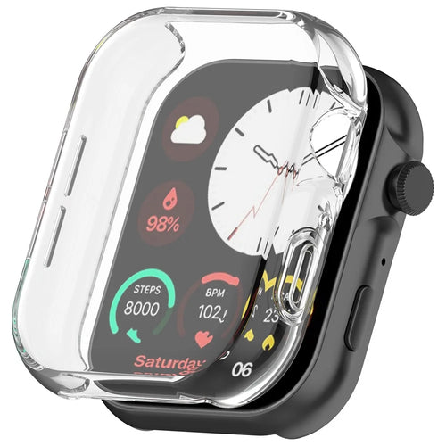 For Noise Colorfit Ultra 3 Drop Protection TPU Cover Watch Frame Case Edge Protector - Transparent - 1