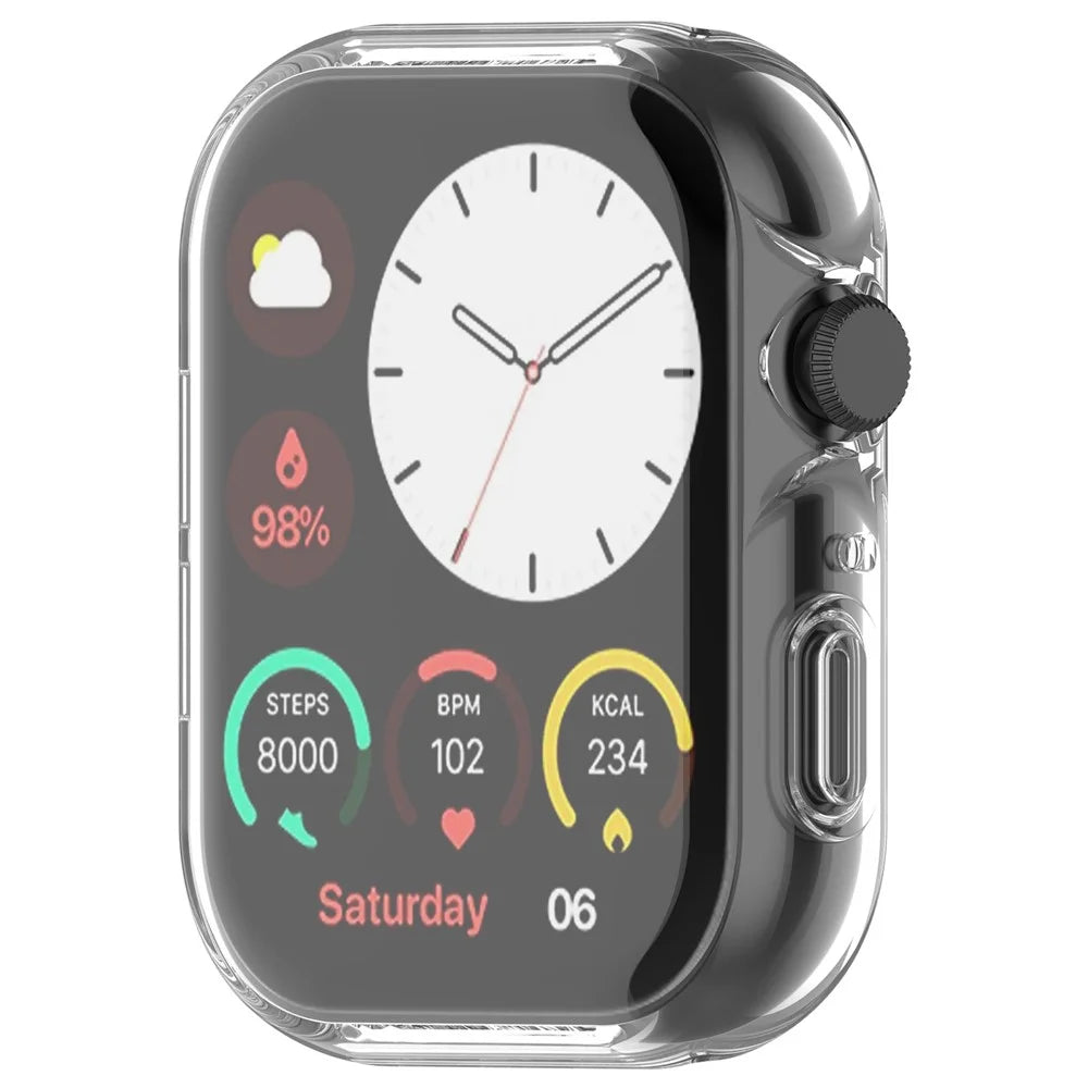 For Noise Colorfit Ultra 3 Drop Protection TPU Cover Watch Frame Case Edge Protector - Transparent - 5