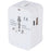 HH202-C Worldwide All in One Universal Travel Charger Adapter Wall Charge Plug with 1 USB+1 Type-C - 1