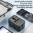 HHT202-2C 1xUSB+2x Type-C Charging Adapter Travel Universal Charger Converter - Black - 5