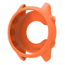 For Garmin Forerunner 255 Watch Case Drop-Resistant Silicone Watch Cover - Orange - 1