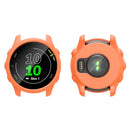 For Garmin Forerunner 255 Watch Case Drop-Resistant Silicone Watch Cover - Orange - 3