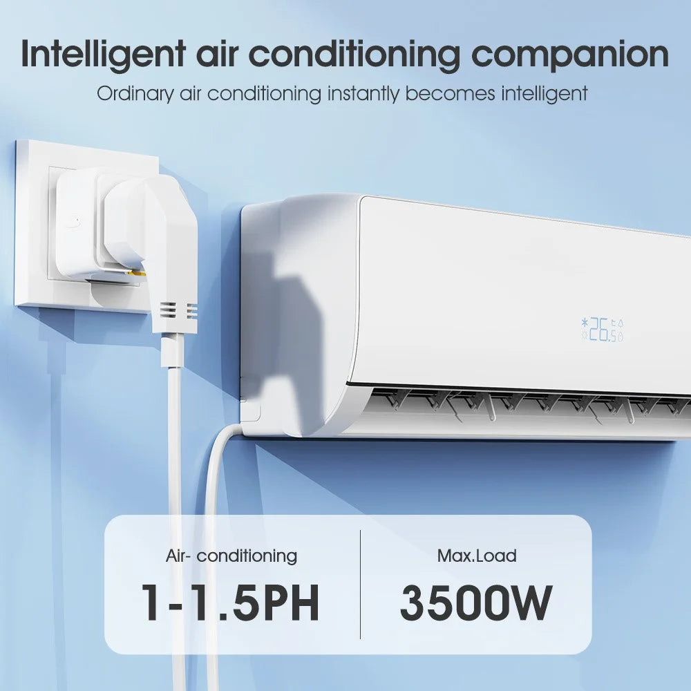MG-CZ107W Smart Home WiFi Socket Power Outlet Tuya APP Voice Control Timer Plug, UK Plug - 3