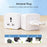 MG-CZ107W Smart Home WiFi Socket Power Outlet Tuya APP Voice Control Timer Plug, EU Plug - 2