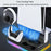 GAMINJA P58 For Sony PS5 Slim / Playstation 5 Game Console Cooling Stand Gamepad Charging Dock Headphone Holder - Black - 4
