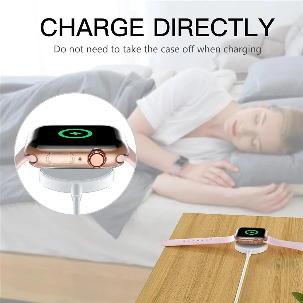 For Apple Watch Series 11 / 10 46mm Transparent Watch Case Quick Release TPU Cover Smart Watch Protective Case - 5