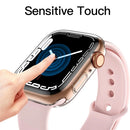For Apple Watch Series 11 / 10 42mm Transparent Watch Case Quick Release TPU Cover Smart Watch Protective Case - 2