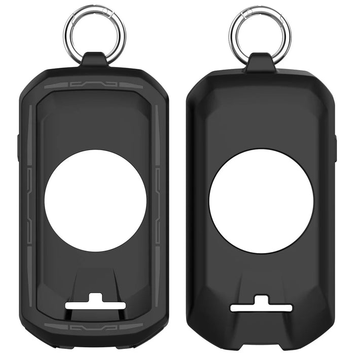 Silicone Case for Garmin Edge 1050 Bike Computer Full Cover Protective Cover with Spring Buckle - Black - 5