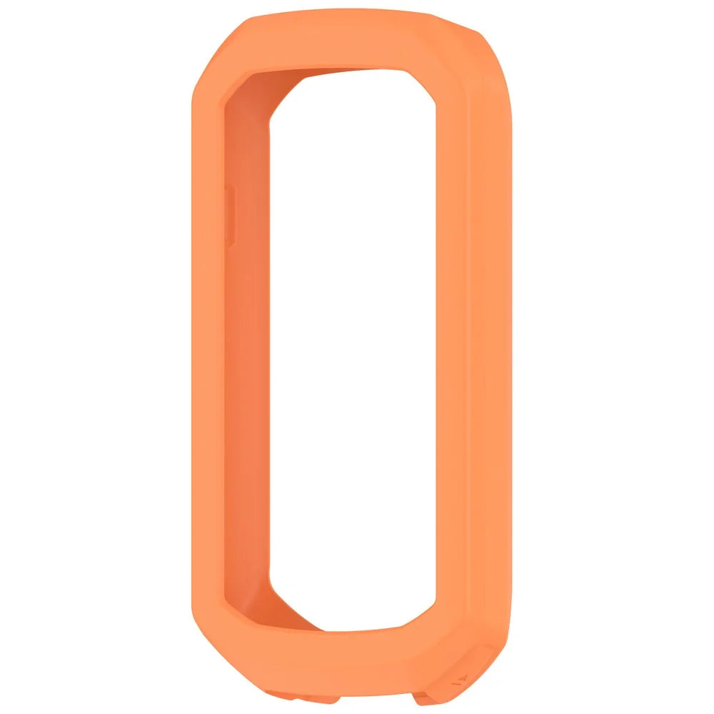 Silicone Case for Garmin Edge 1050 Bike Computer Half Cover Anti-Scratch Protective Cover - Orange - 4
