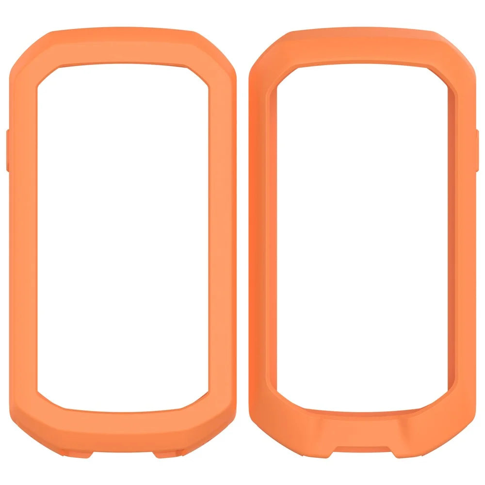 Silicone Case for Garmin Edge 1050 Bike Computer Half Cover Anti-Scratch Protective Cover - Orange - 5