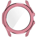 For Xiaomi Watch S4 Sport TPU Watch Case Electroplating Overall Protective Cover Built-In Screen Film - Pink - 4