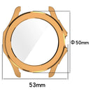 For Xiaomi Watch S4 Sport TPU Watch Case Electroplating Overall Protective Cover Built-In Screen Film - Pink - 7