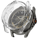 For Xiaomi Watch S4 Sport TPU Watch Case Electroplating Overall Protective Cover Built-In Screen Film - Transparent - 1
