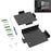 JYS-X136 Wall Bracket Storage Rack for Xbox Series X S Game Console - 1