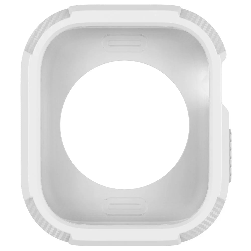 For Apple Watch Series 11 / 10 42mm Protective Cover Rugged TPU Watch Case - White - 2