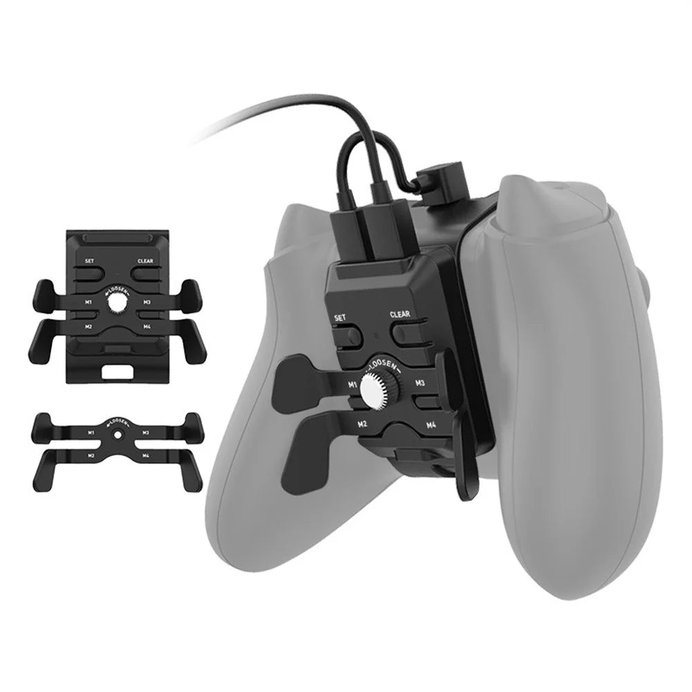 DATA FROG 4-in-1 Trigger A / B for Xbox One S X / Xbox Series S X Game Controller with Data Cable Set - 1