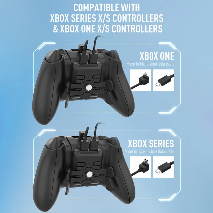 DATA FROG 4-in-1 Trigger A / B for Xbox One S X / Xbox Series S X Game Controller with Data Cable Set - 3