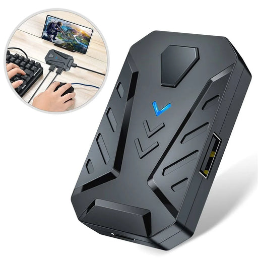 GAMWING Mix Lite Converter Programmable Combo Set with Keyboard, Mouse, Phone Holder for Android Phone Games - 2