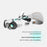 WOLMTT Adjustable Head Mount for Apple Vision Pro, 45-Degree Rotatable VR Headset Accessory - 5
