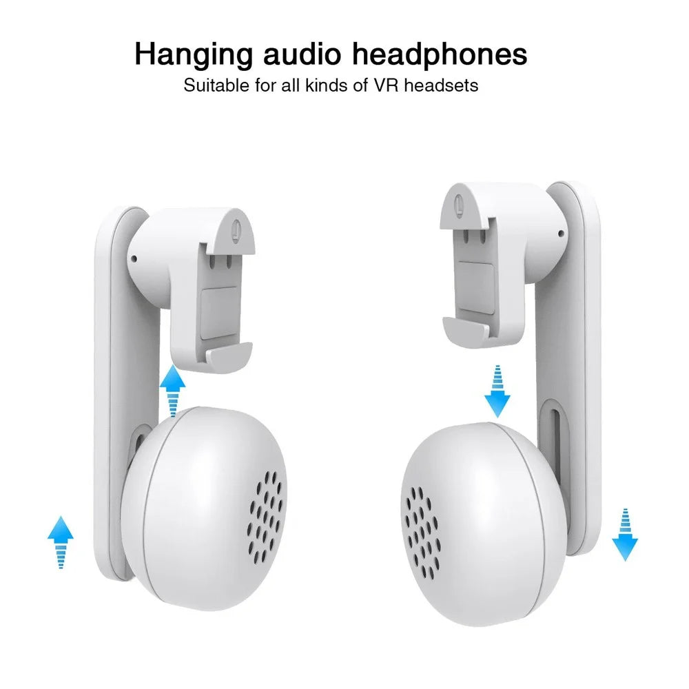 Wired Earphones for Meta Quest 2 / 3 VR Headset Accessories 3.5mm Headphone with Stretchable Clip - 7