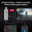 GAMWING X8 Pro Mobile Phone Game Converter AI Recoil Control Game Adapter Set with Keyboard, Mouse, Holder - 4