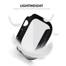 ENKAY HAT PRINCE For Apple Watch Series 11 / 10 46mm Watch Case   Rubberized Hard PC Cover with Tempered Glass - White - 7