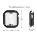 ENKAY HAT PRINCE For Apple Watch Series 11 / 10 42mm TPU Watch Case   Electroplating Watch Cover with Screen Protector - Pink - 6