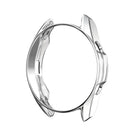 ENKAY HAT PRINCE 2 in 1 0.2mm 2.5D 9H Tempered Glass Screen Film +  Electroplating TPU Watch Protector Cover for Galaxy Watch3 45mm - Silver - 2