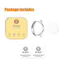 ENKAY HAT PRINCE 2 in 1 0.2mm 2.5D 9H Tempered Glass Screen Film +  Electroplating TPU Watch Protector Cover for Galaxy Watch3 45mm - Silver - 7