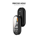 ENKAY HAT PRINCE For Xiaomi Smart Band 9 / 9 NFC TPU Watch Case   Electroplating Watch Cover with Screen Protector - Pink - 4