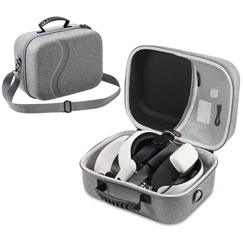 STARTRC GAMES For Meta Quest 3S Carrying Case Square Large Capacity Storage Bag - Grey - 1