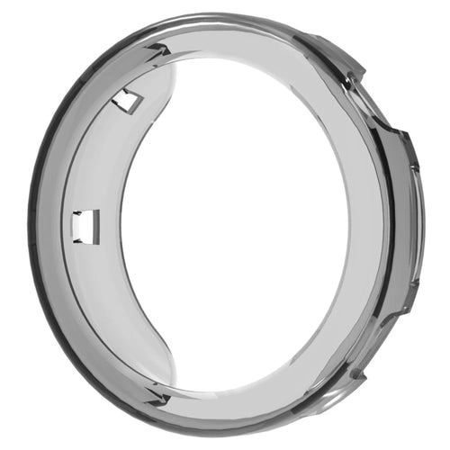 For Huawei Watch GT 5 41mm Watch Case Half Cover TPU Protective Watch Frame - Transparent Black - 1
