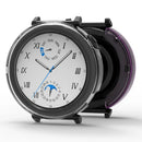 For Huawei Watch GT 5 41mm Watch Case Half Cover TPU Protective Watch Frame - Transparent Black - 2