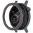 For Nothing CMF Watch Pro 2 Watch Bezel with Screen Film Watch Frame Metal Ring Cover - Grey / Red - 1