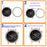 For Nothing CMF Watch Pro 2 Watch Bezel with Screen Film Watch Frame Metal Ring Cover - Grey / Red - 5