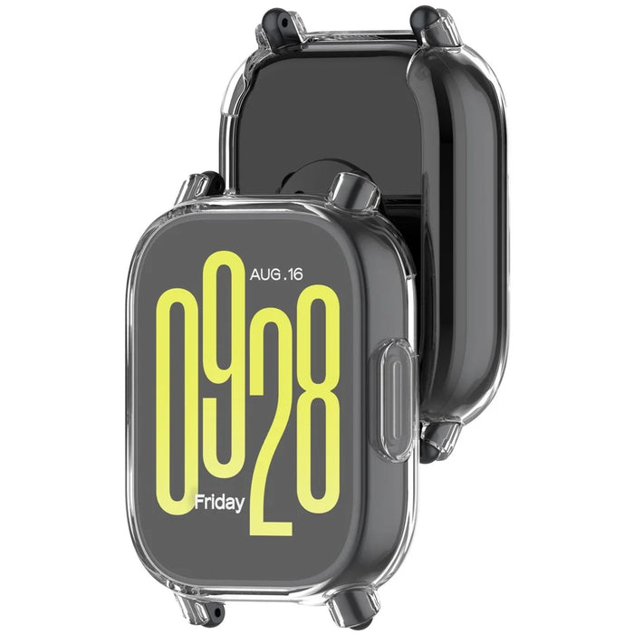 For Xiaomi Redmi Watch 5 Active Clear Case Soft TPU Protective Watch Frame Cover - 3